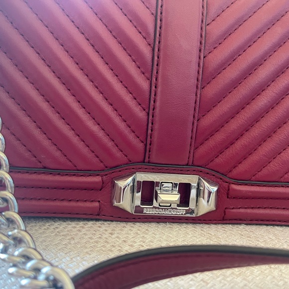 Rebecca Minkoff Chevron Quilted leather crossbody bag - Picture 3 of 12